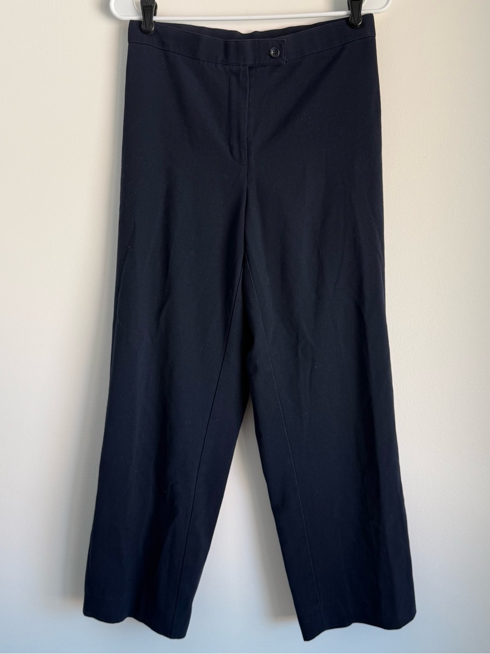 Briggs New York Vintage Wide-Leg Women's Pants in Navy Size 6P